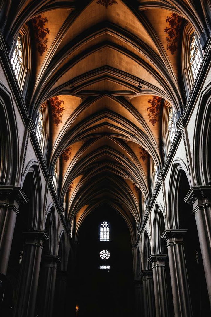 Gothic Architectural Elements - 22 Dark Academia Interior Design Ideas