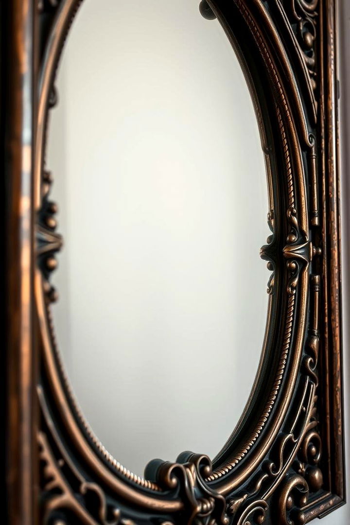 Gothic Inspired Mirrors - 22 Gothic Bathroom Ideas