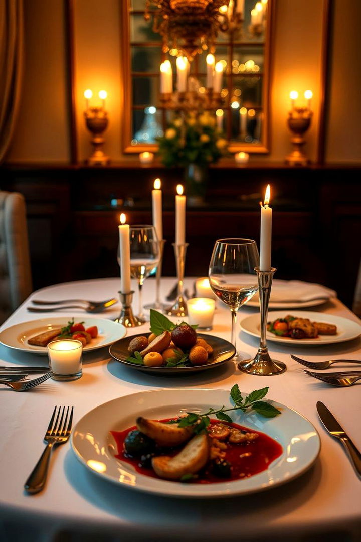Gourmet Romantic Dinner Experience - 22 40th Wedding Anniversary Gift Ideas