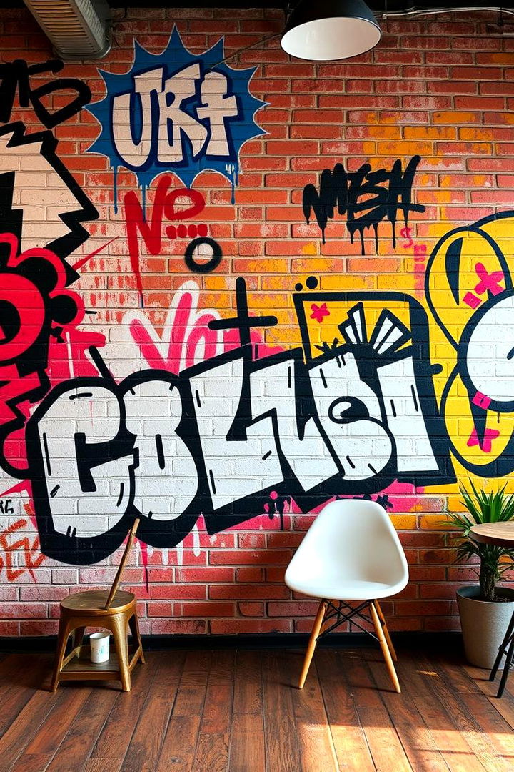 Graffiti Inspired Art - 22 90s Bedroom Decor Ideas