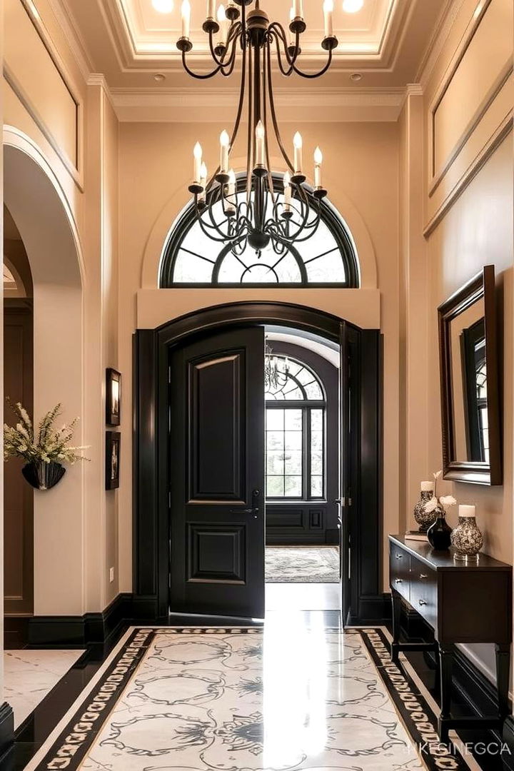 Grand Entrance Makeover - 22 beige and black house exterior ideas