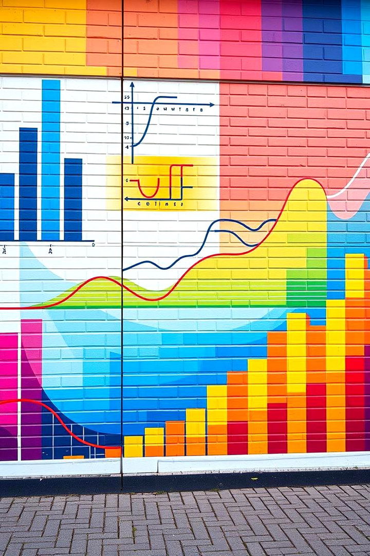 Graphical Greatness - 22 Math Mural Ideas