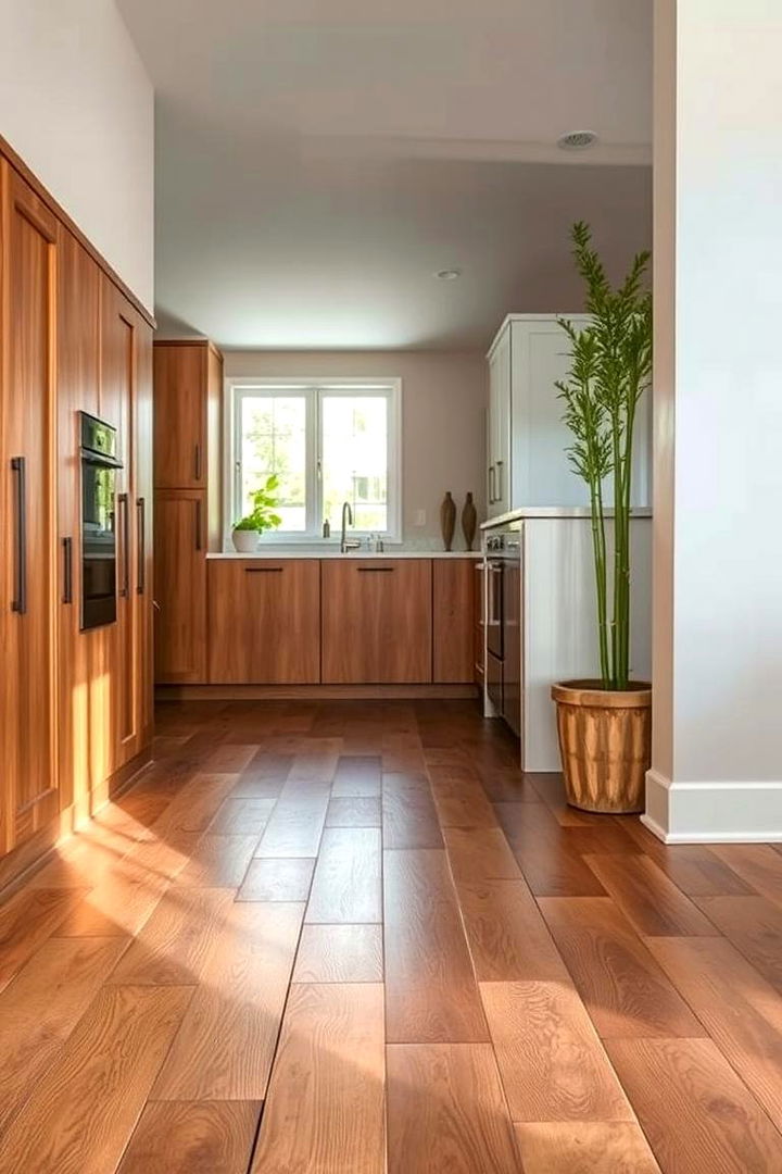 Green Flooring Options - 22 Organic Kitchen Design Ideas