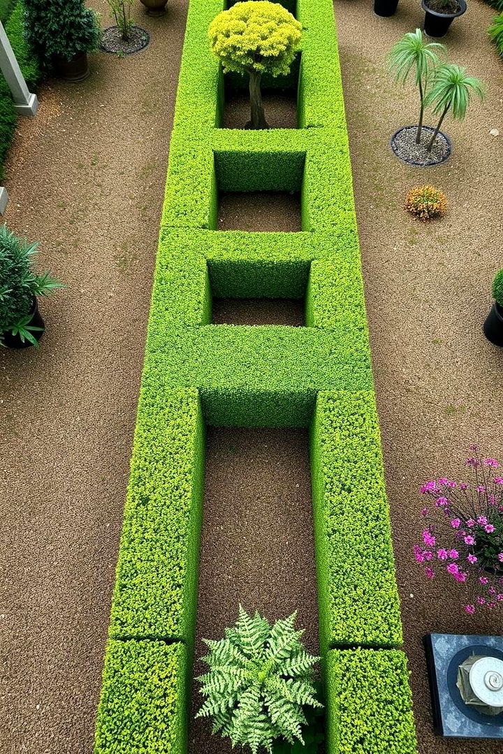 Green Hedge Dividers for Classic Seclusion - 22 Garden Divider Ideas
