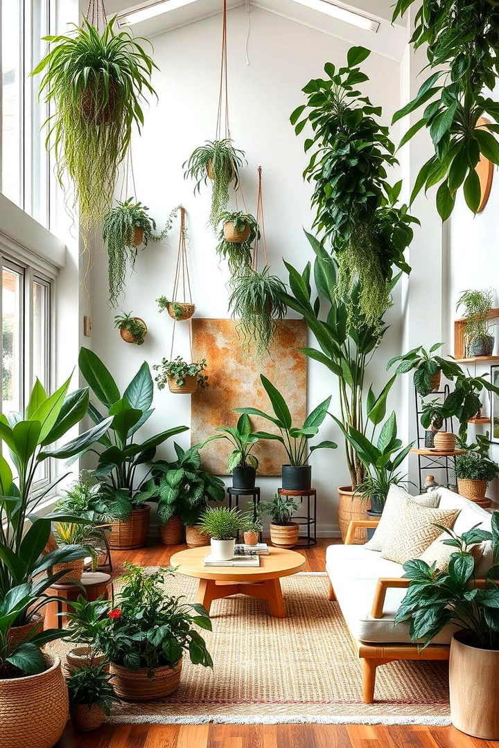 Green Living Interiors - 22 Large Living Room Ideas