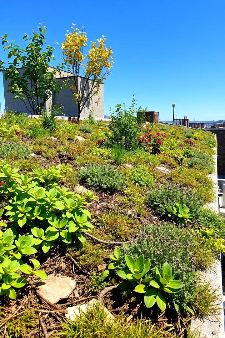 Green Living Roof - 22 Front Porch Roof Ideas