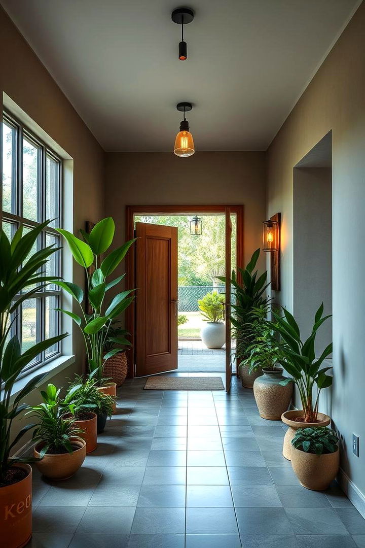 Green Living Touches - 22 Modern Entryway Ideas