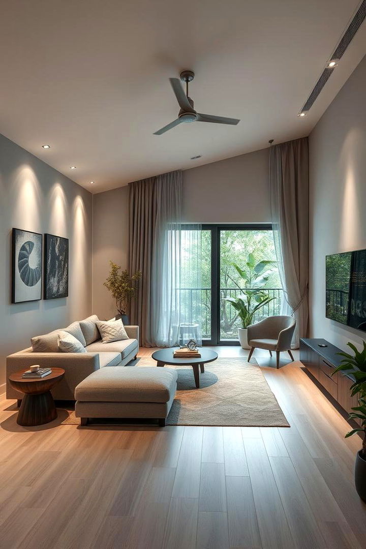 Green Tech Integrations - 22 Green Living Room Ideas