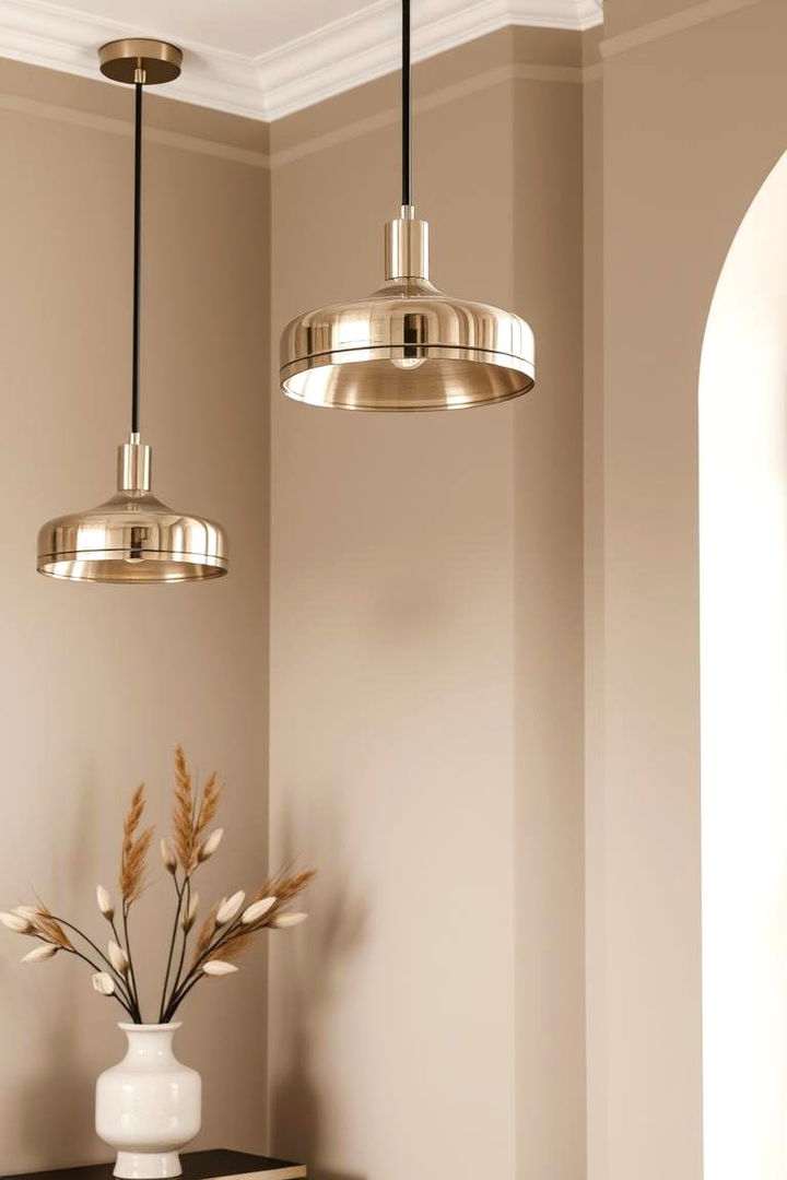 Greige and Metallic Finishes - 22 Greige Living Room Ideas