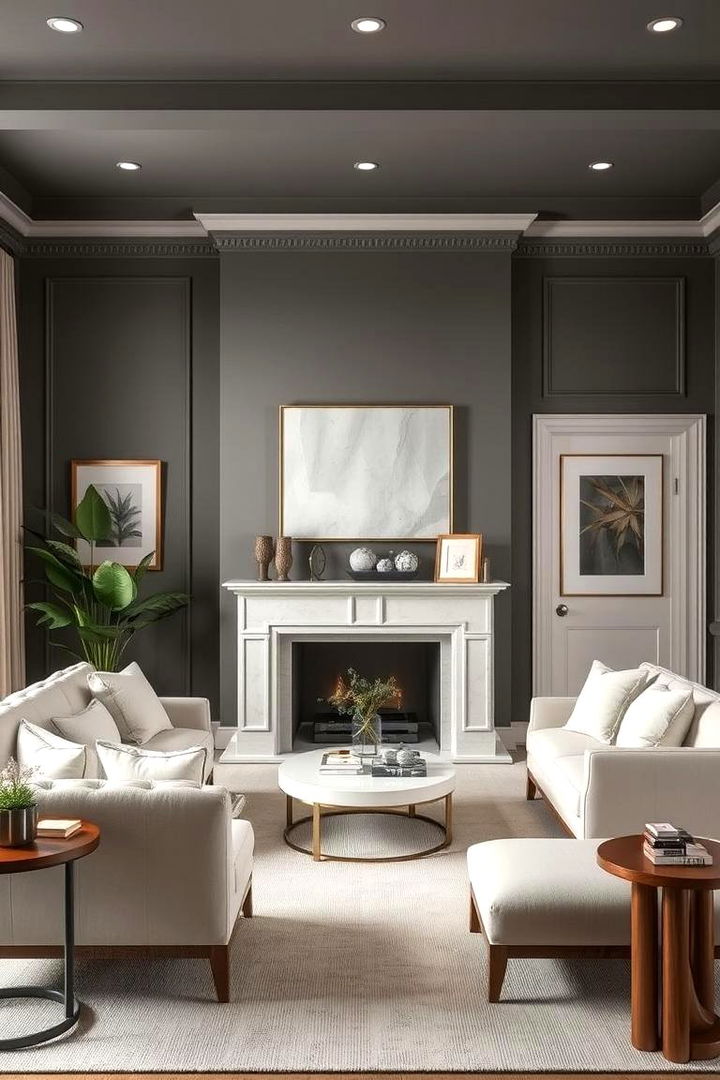 Grey Walls for Timeless Style - 22 Grey and Cream Living Room Ideas