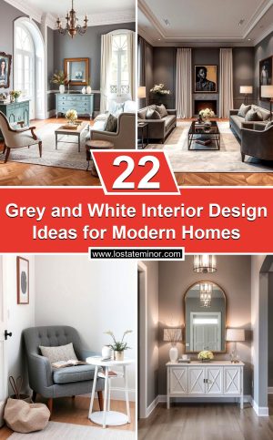Image showcasing 22 Grey and White Interior Design Ideas for Modern Homes - Lost At E Minor