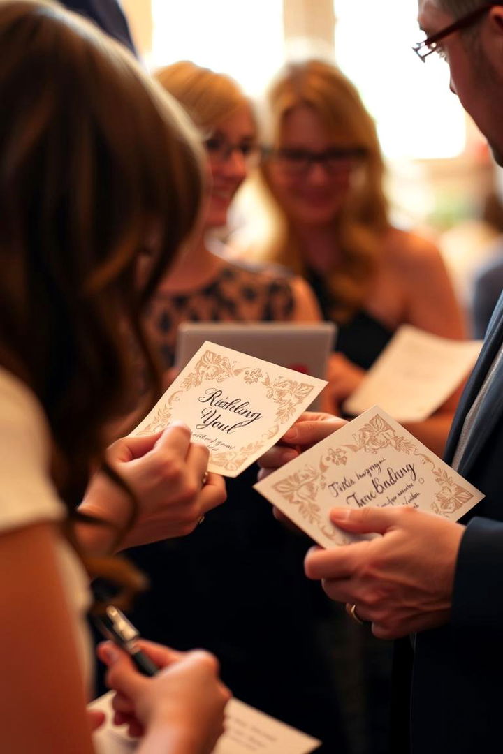 Guest Note Drop - 22 Wedding Send-off Ideas