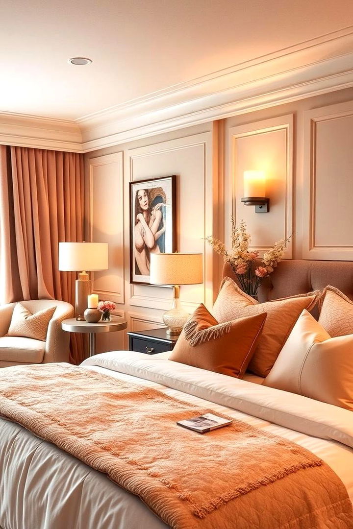 Guest Room Inviting Warm Embrace - 22 Warm Color Palettes for Every Room in the House