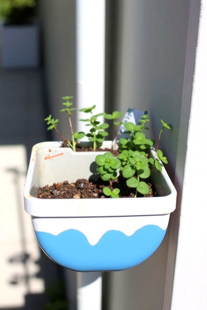 Gutter Garden Enchantment - 22 Fairy Garden Container Ideas
