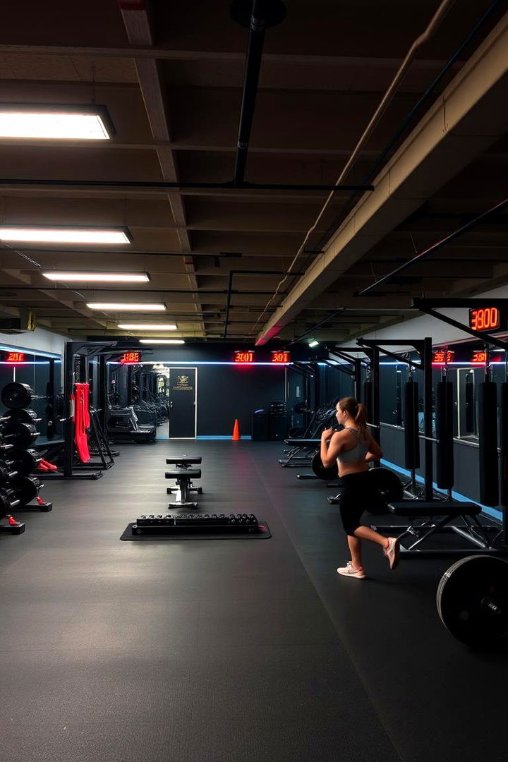 HIIT Zone - 22 Basement Gym Ideas