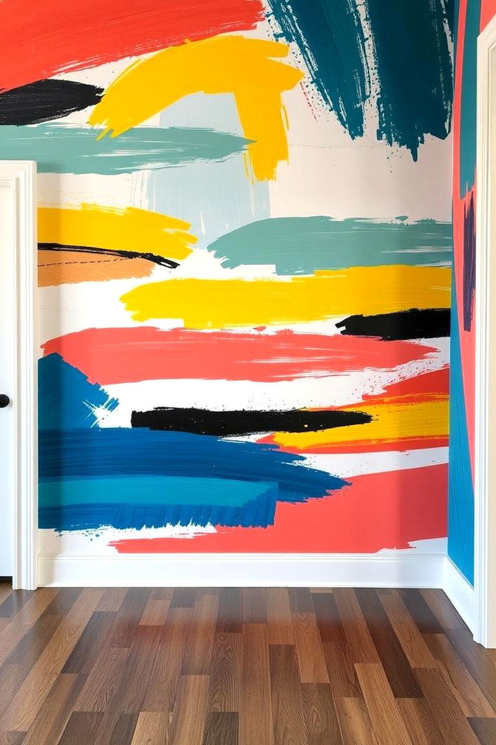 Hand Painted Accent Walls - 22 Mexican Bedroom Ideas