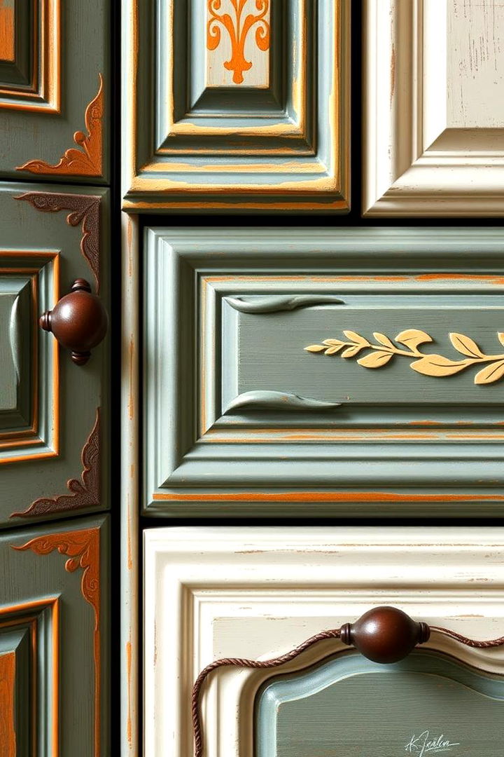 Hand Painted Details for Personalization - 22 Craftsman Kitchen Ideas