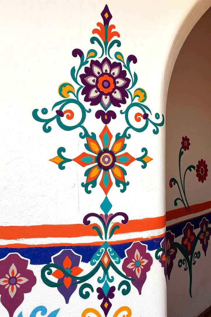 Hand Painted Spanish Flair - 22 spanish bungalow exterior ideas