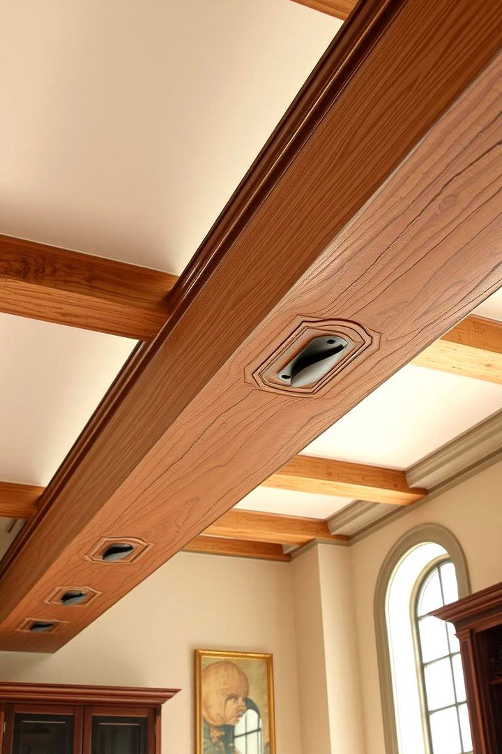Handcrafted Artisan Detailing - 22 Decorative Ceiling Beam Ideas