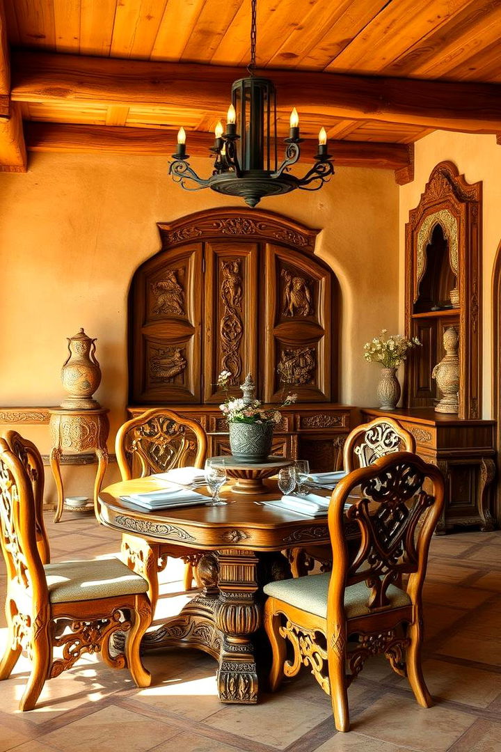 Handcrafted Artisan Furniture - 22 Craftsman Dining Room Ideas