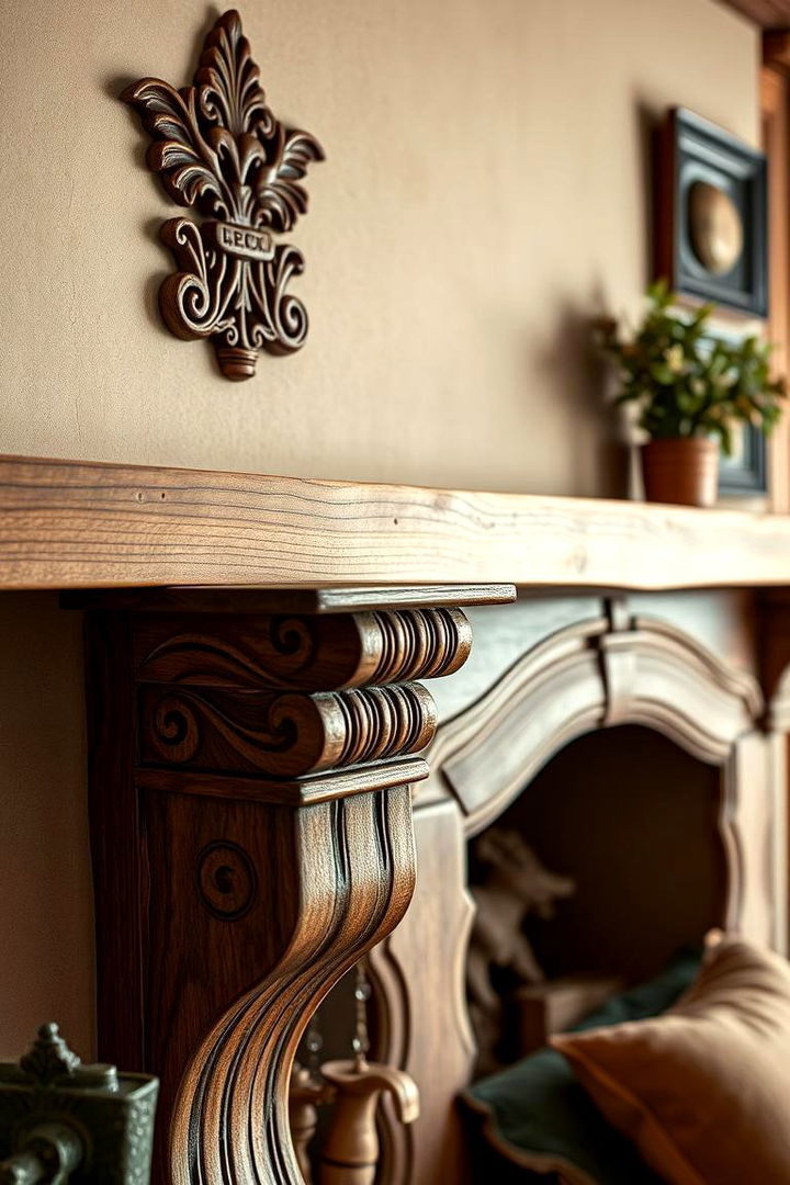 Handcrafted Artisan Mantel Pieces - 22 Bedroom Fireplace Ideas