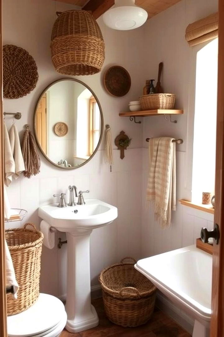 Handcrafted Bathroom Accessories for a Personal Touch - 22 Country Bathroom Ideas