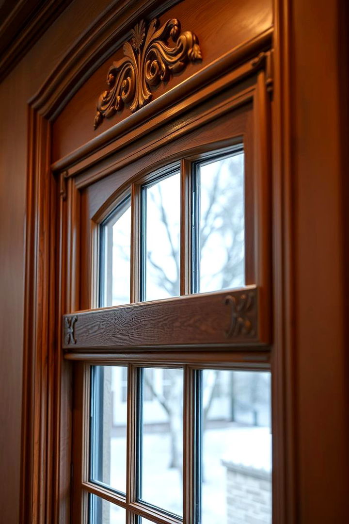 Handcrafted Custom Designs - 22 Farmhouse Interior Window Trim Ideas