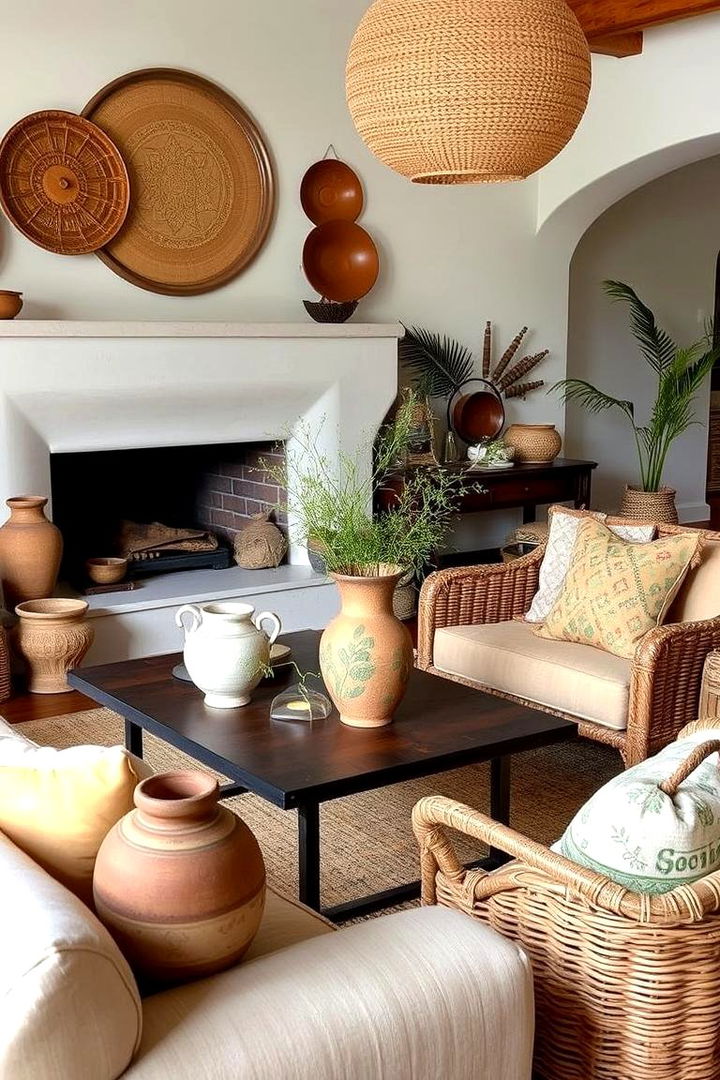 Handcrafted Decor Elements - 22 Cozy Living Room Ideas