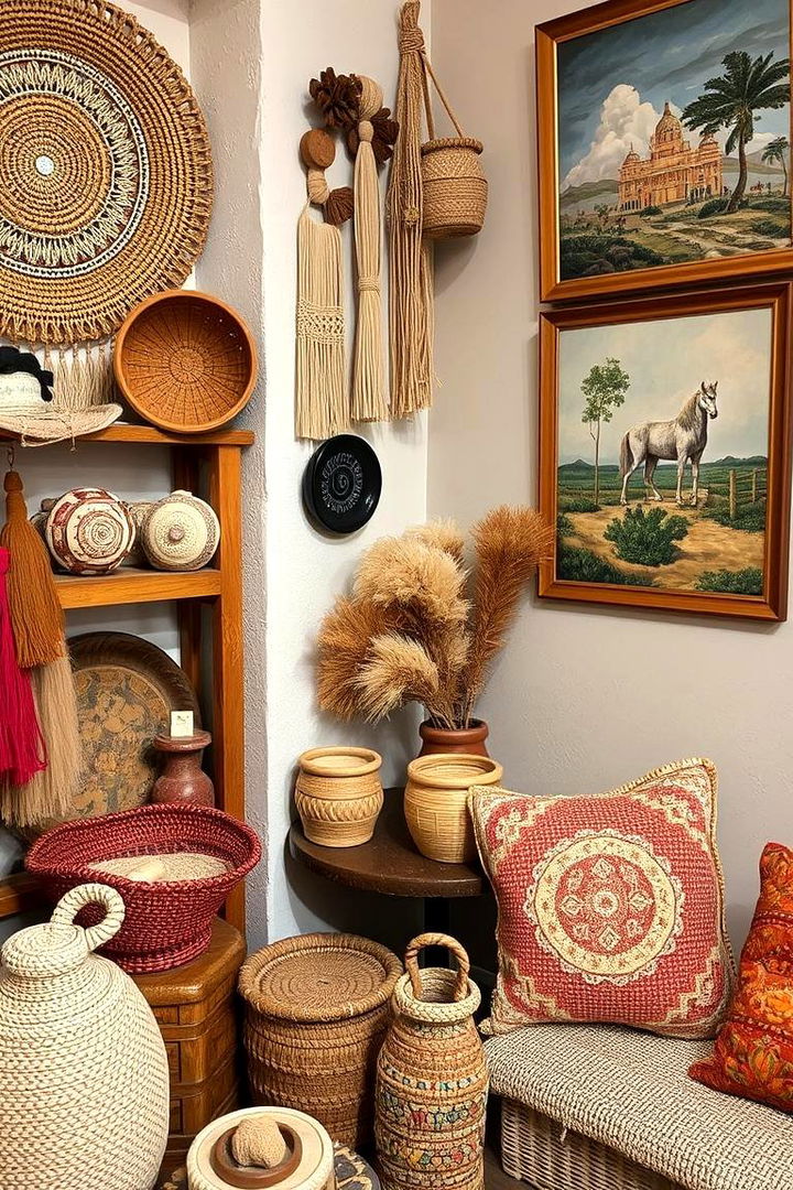 Handcrafted Decor Elements - 22 Gypsy Bohemian Living Room Ideas