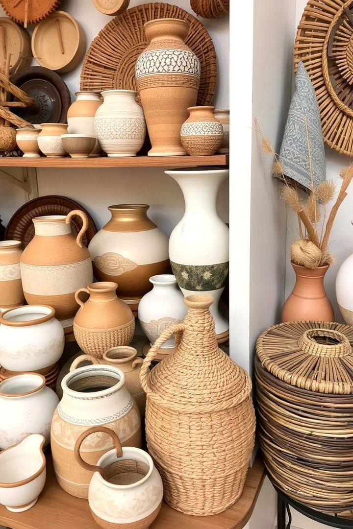 Handcrafted Decor Elements - 22 Rustic Living Room Ideas