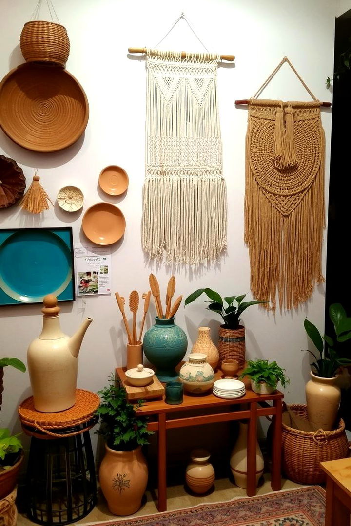 Handcrafted Decor Highlights - 22 Boho Cottage Style Decor Ideas