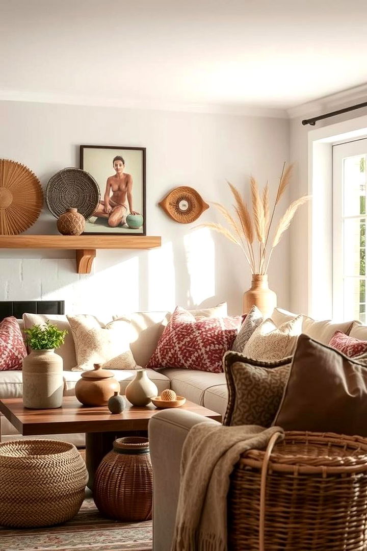Handcrafted Decorative Touches - 22 Mediterranean Living Room Ideas