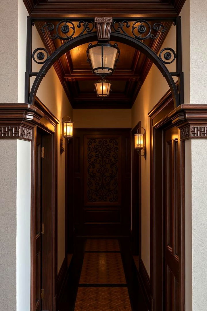 Handcrafted Details - 22 Victorian Hallway Ideas