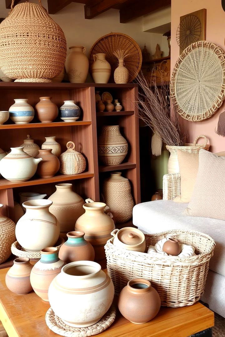 Handcrafted Elements for a Personal Touch - 22 Eclectic Living Room Ideas