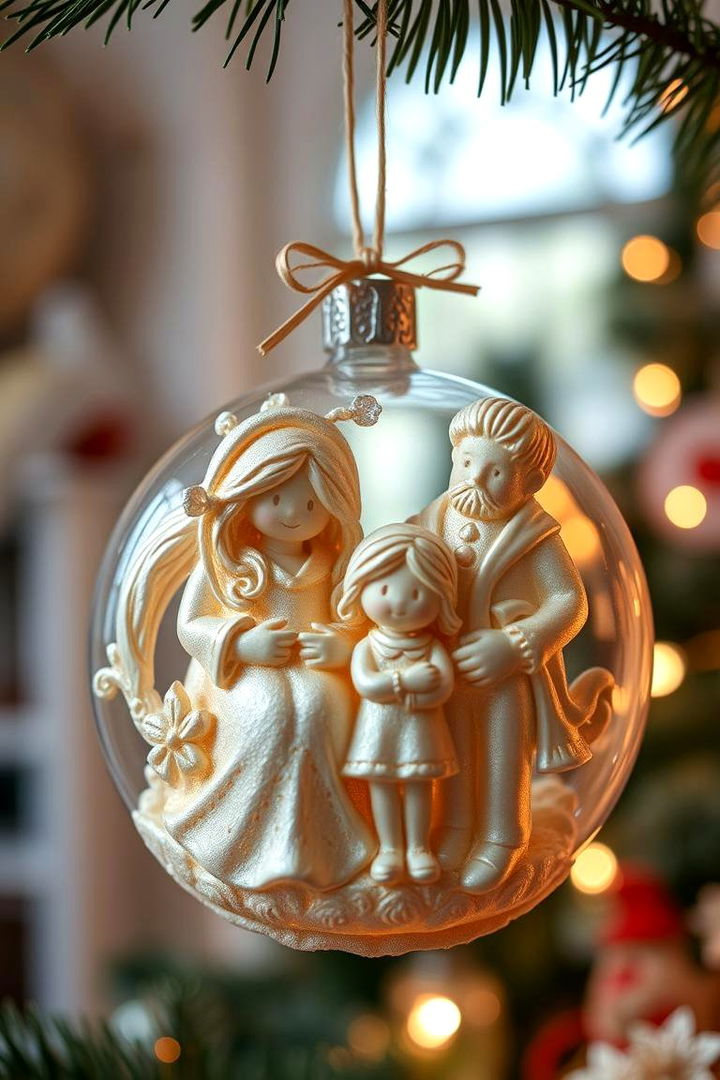 Handcrafted Family Ornament - 22 Family Gift Ideas