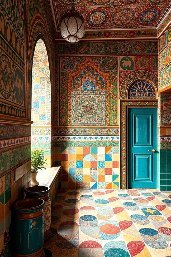 Handcrafted Mosaic Tiles - 22 Art Nouveau Interior Design Ideas
