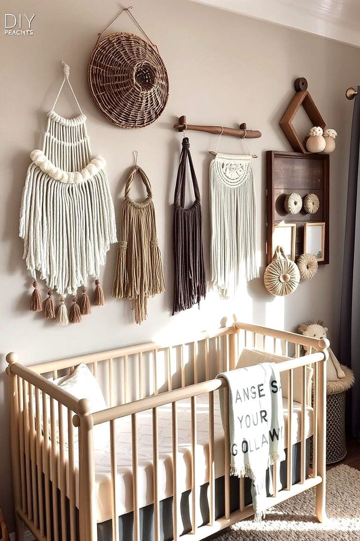 Handcrafted Nursery Decor - 22 Green Nursery Ideas
