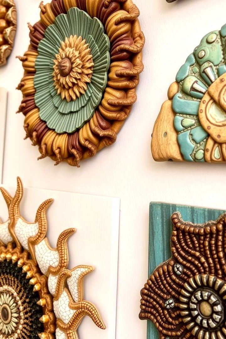 Handcrafted Wall Art - 22 Boho Beach Bedroom Ideas