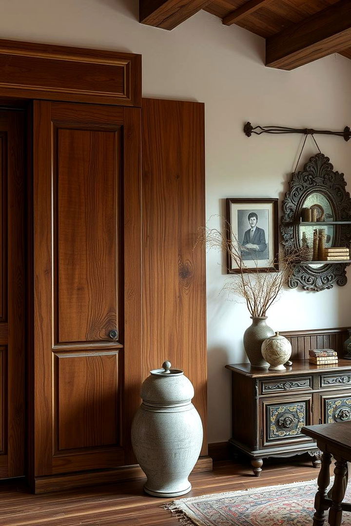 Handcrafted Wooden Elements - 22 Mexican Bedroom Ideas