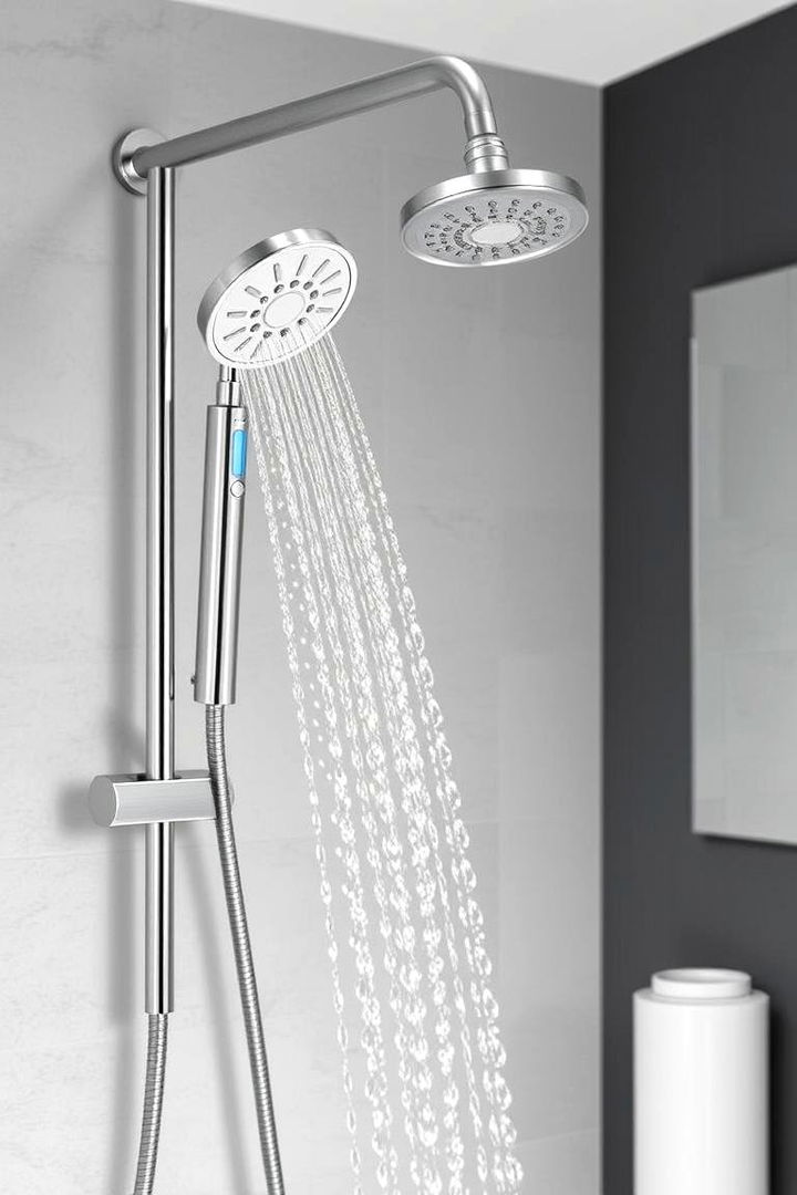 Handheld Shower Head Options - 22 Handicap Bathroom Ideas