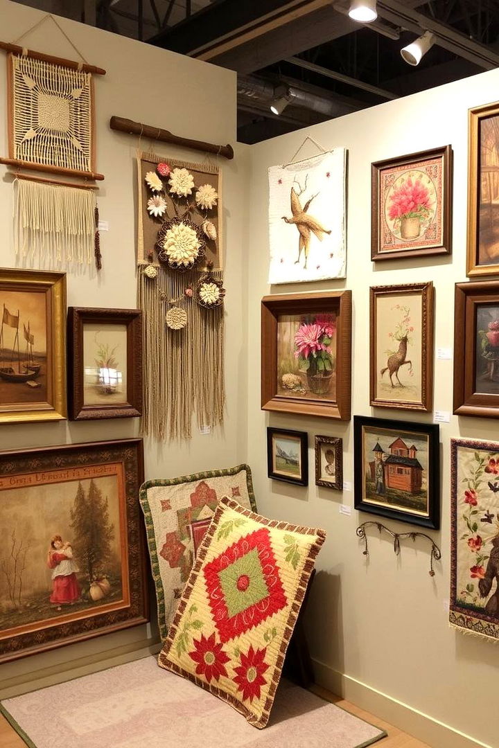 Handmade Art Displays - 22 Cottagecore Interior Design Ideas