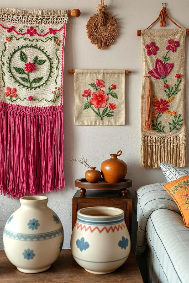 Handmade Art Expressions - 22 Dark Boho Bedroom Ideas
