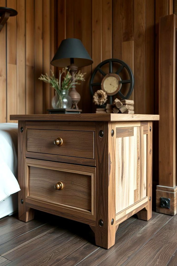 Handmade Artisan Nightstand - 22 Nightstand Ideas