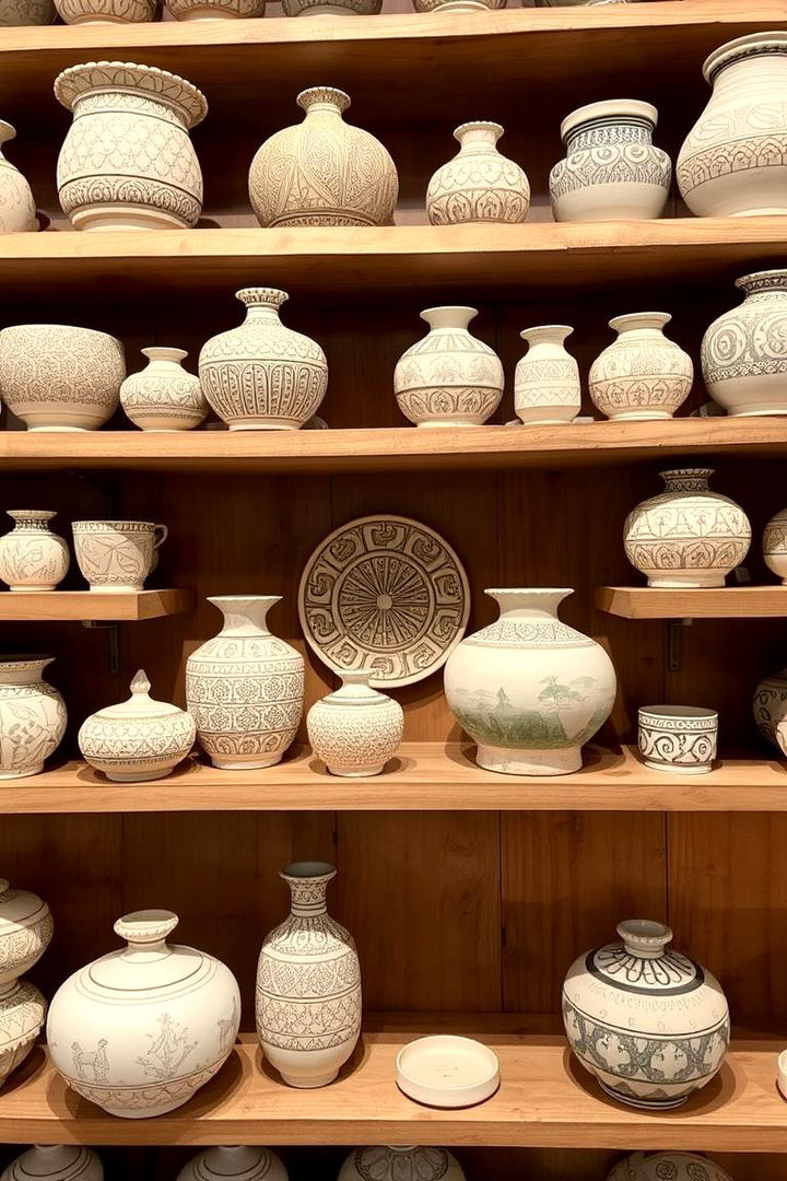 Handmade Ceramic Accents - 22 Traditional Kitchen Ideas