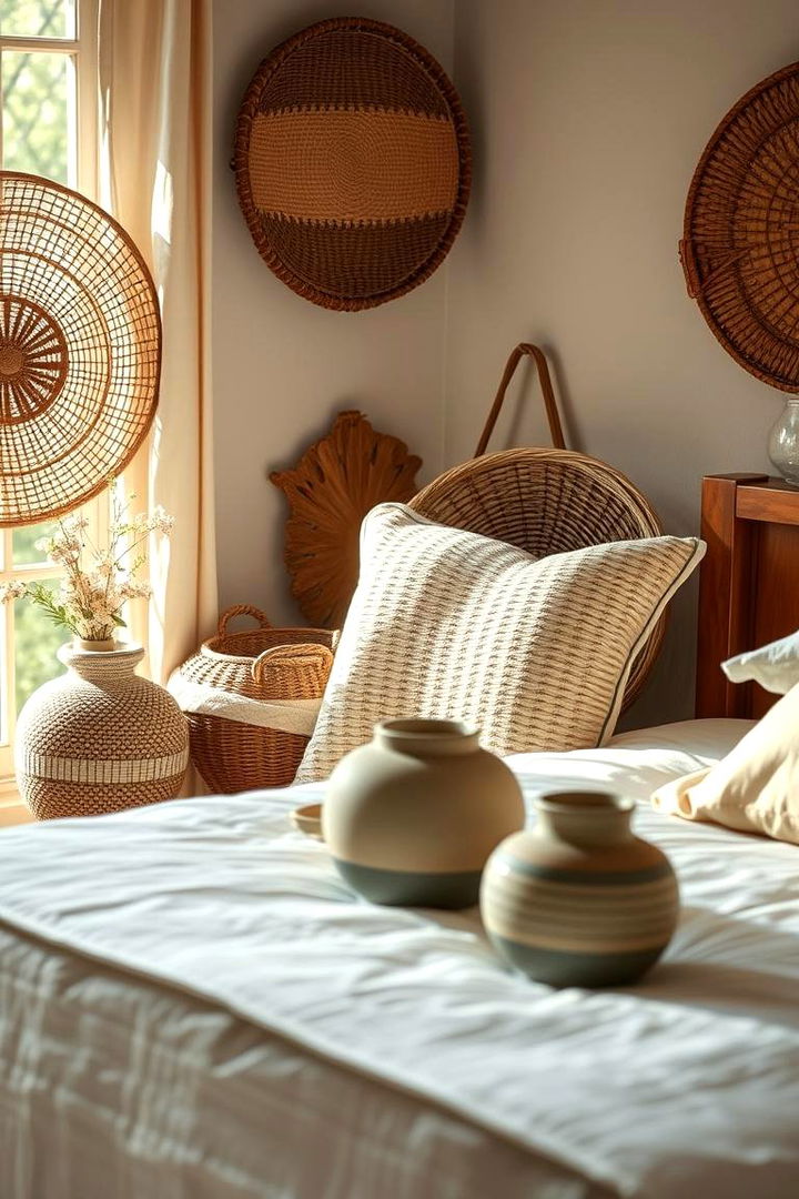 Handmade Decor Elements - 22 Rustic Bedroom Ideas