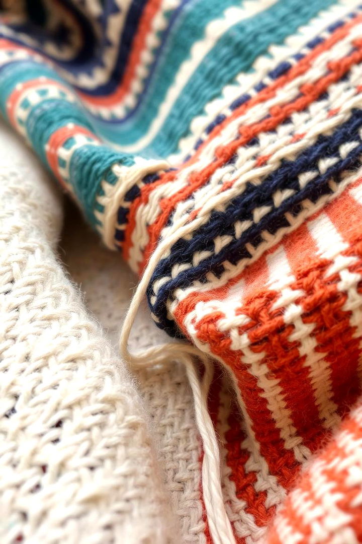 Handmade Woven Textiles - 22 Bohemian Desert Decor Ideas