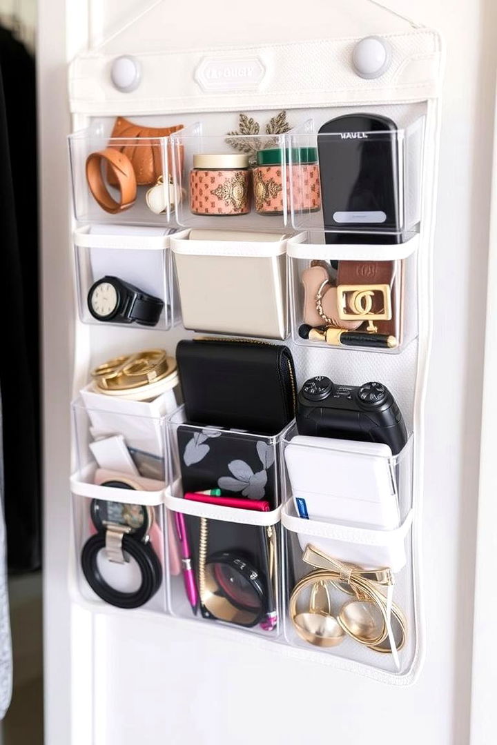 Hanging Organizers for Accessory Clarity - 22 Clothes Storage Ideas