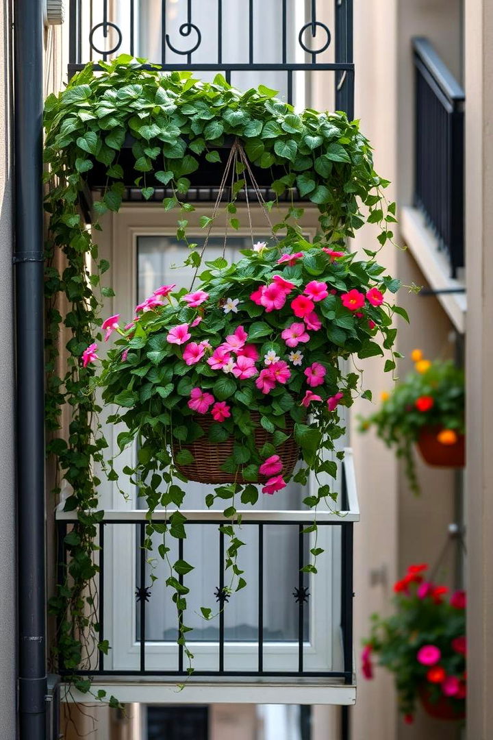 Hanging Plant Displays - 22 Balcony Garden Ideas