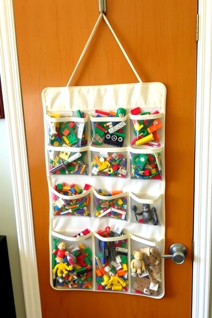 Hanging Pocket Organizers - 22 Lego Storage Ideas