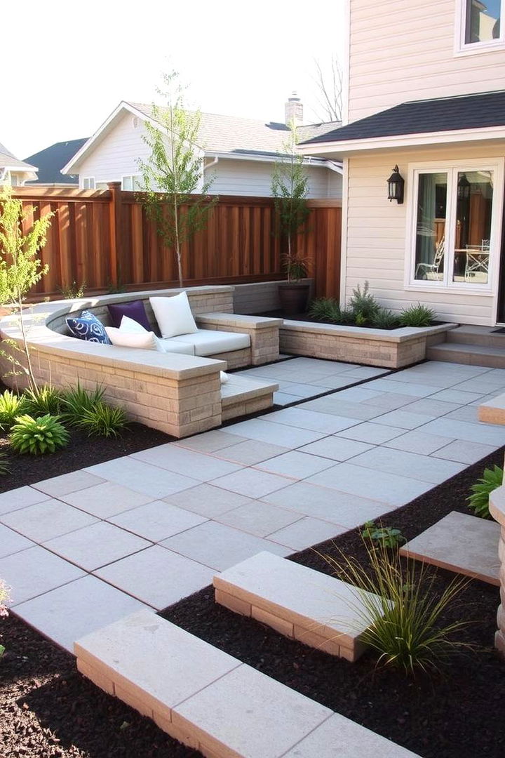 Hardscape Patios - 22 Low Maintenance Backyard Landscaping Ideas